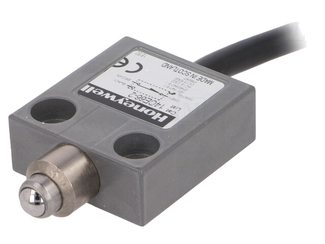 Eindschakelaar; pin Ø8mm; SPDT; 5A; max.240VAC; max.28VDC; IP65 Eindschakelaar; pin Ø8mm; SPDT; 5A; max.240VAC; max.28VDC; IP65